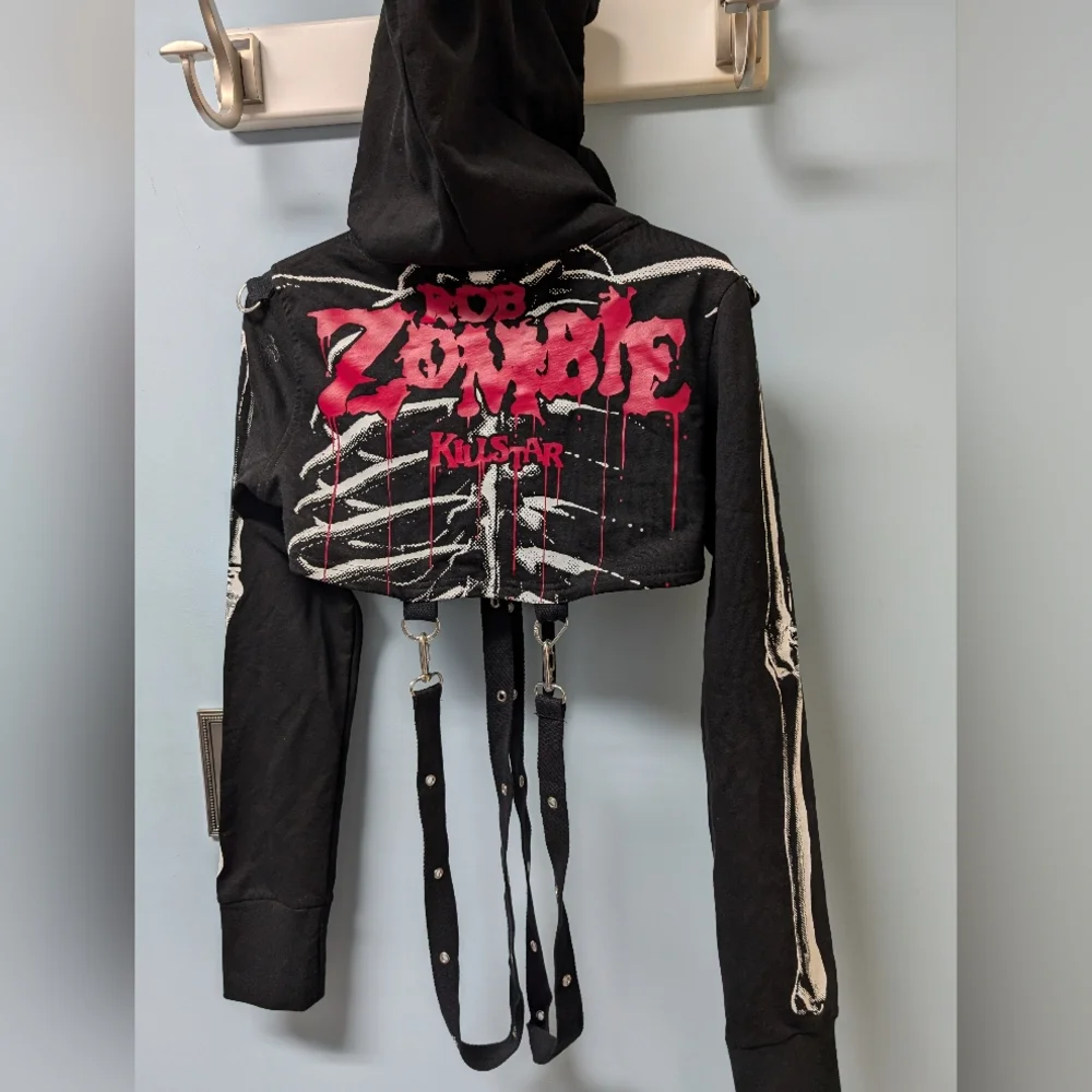 💀 RARE Rob Zombie x Killstar "Spookshow" Hoodie - NWT 💀 - Picture 2 of 5